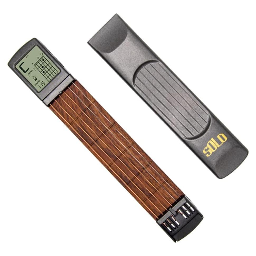 Guitarra de Viaje Vaguelly 6 Trastes con Pantalla Digital