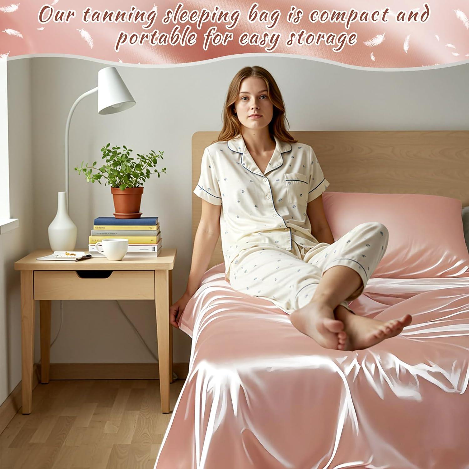 Set de Funda de Sueño Autobronceadora Irenare Oro Rosa