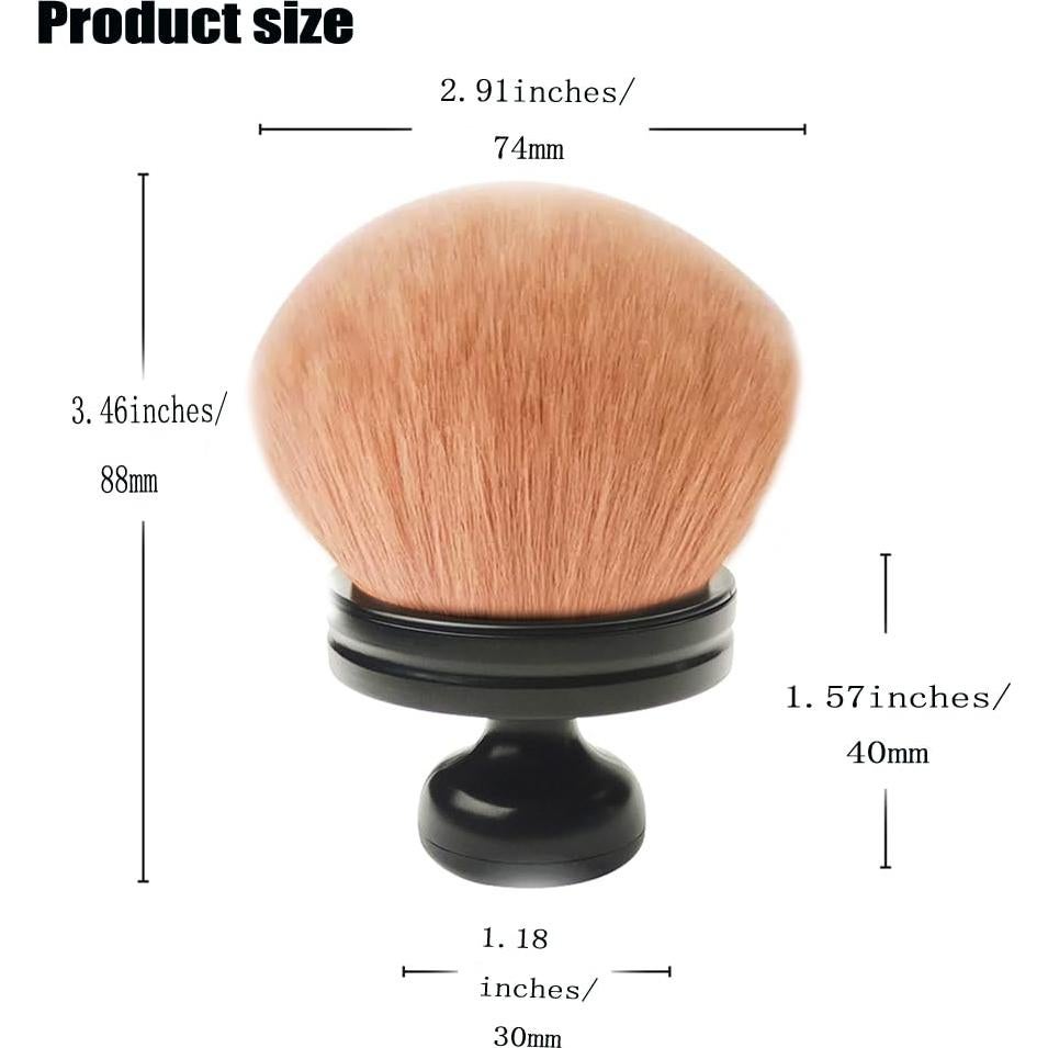 Brocha de Maquillaje Corporal Extra Grande AM RIGHT THIRTY 7.62 cm