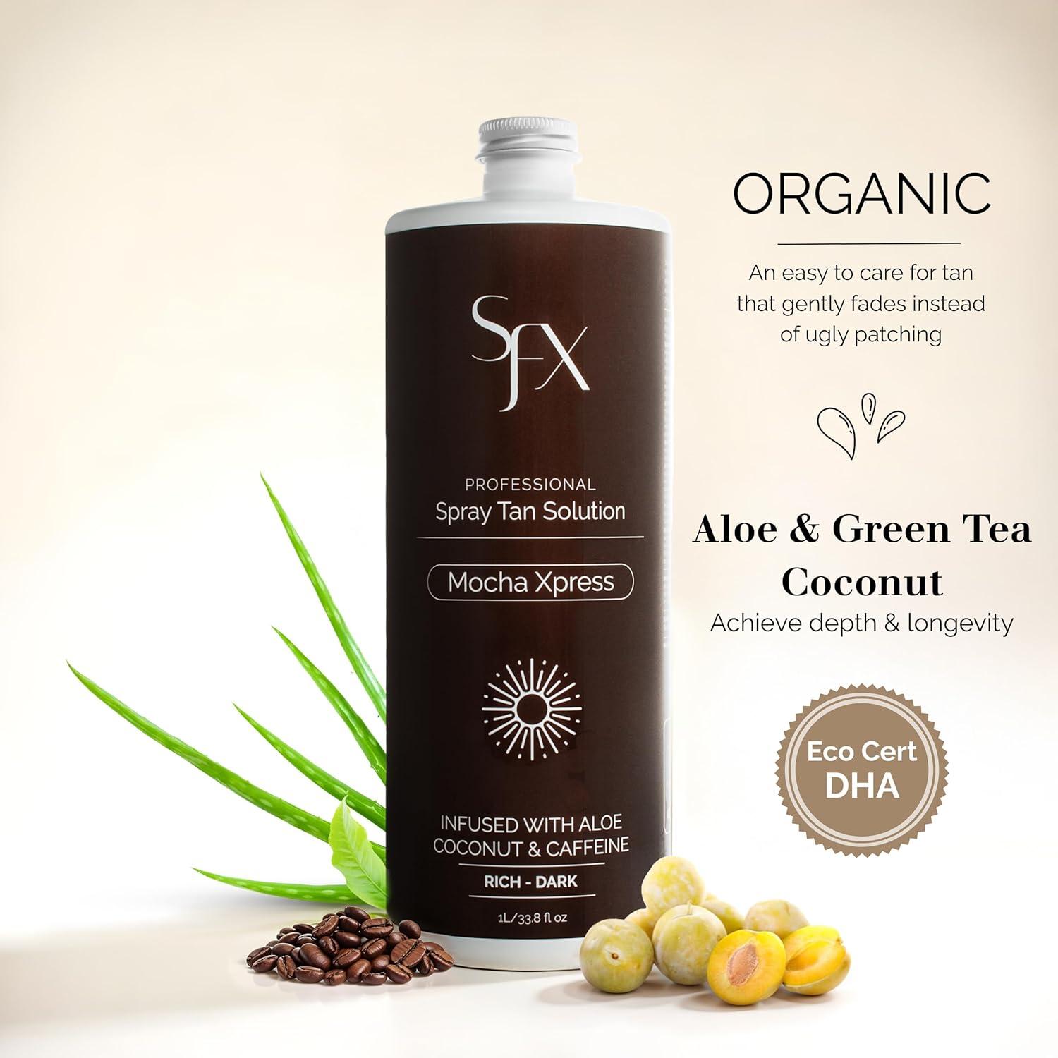 Bronceador en Spray SunFX Mocha Xpress 118 ml Verano Oscuro