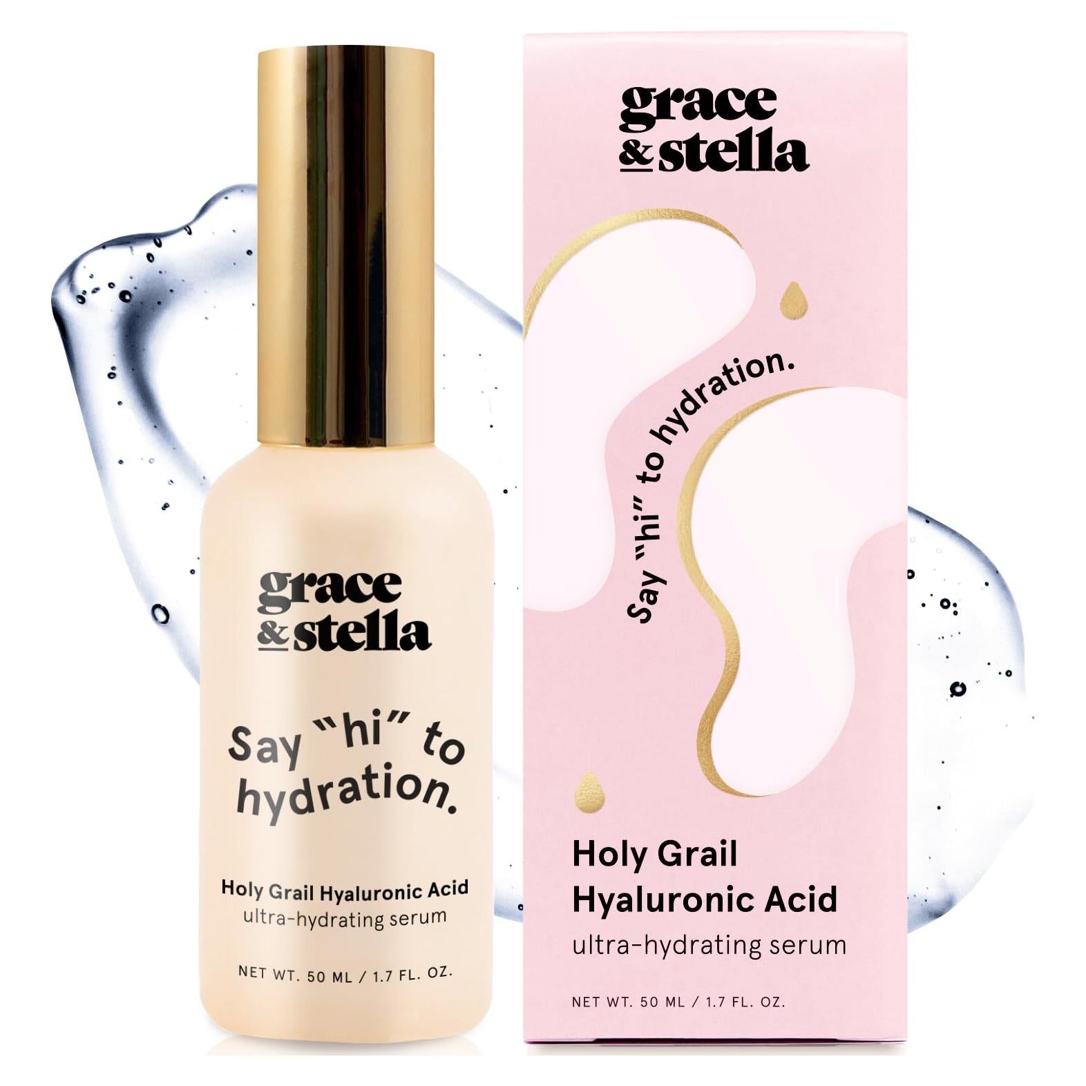 Suero Hidratante Ácido Hialurónico Grace & Stella 50ml