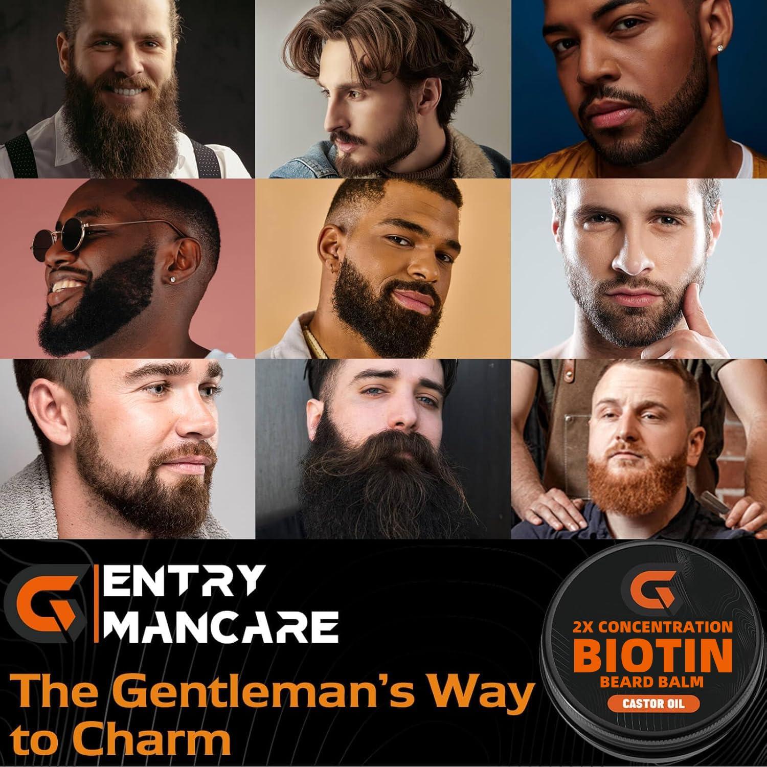 Bálsamo para Barba Gentrymancare 2X Biotina 56.7 g