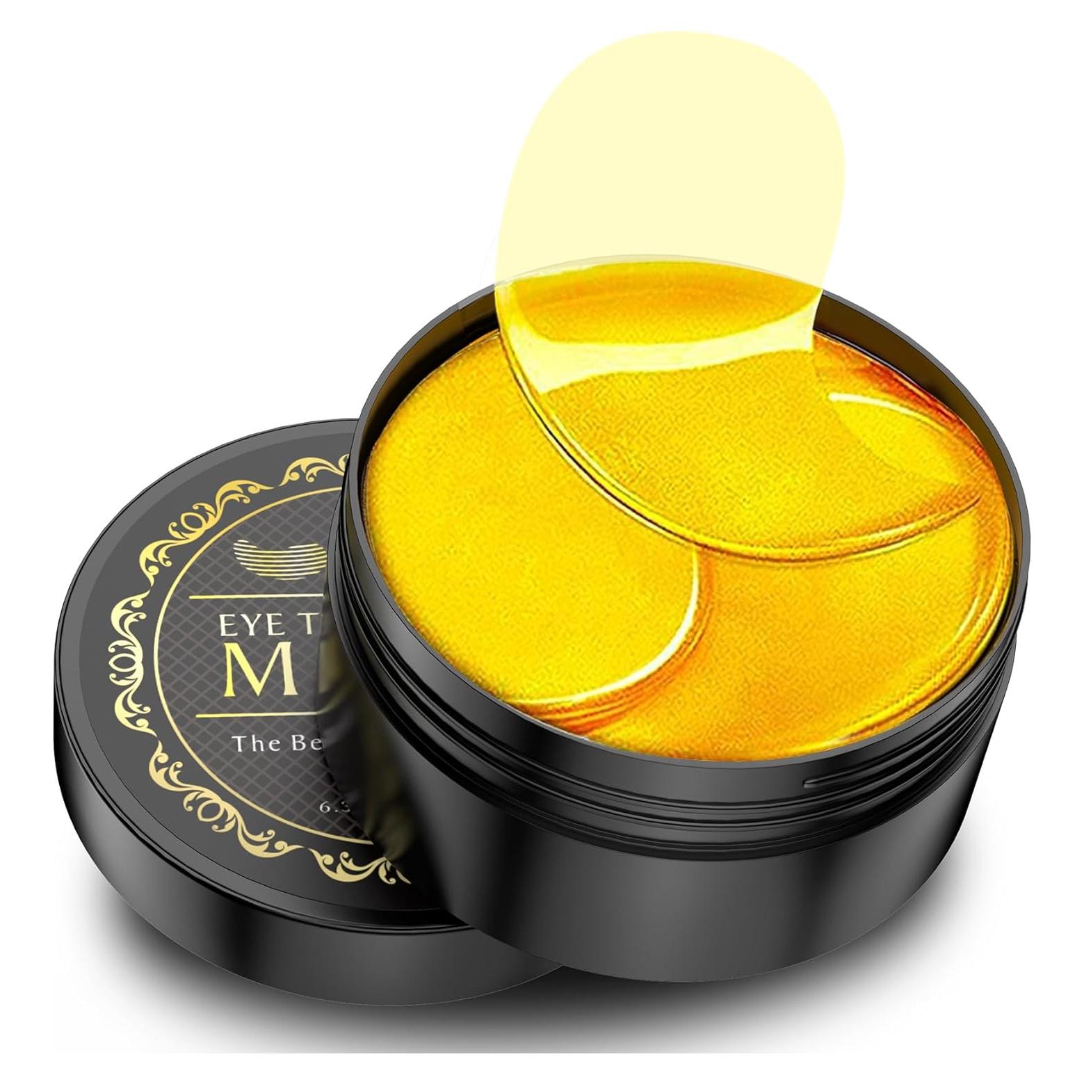 Parche para Ojos Nazano - 60 Pcs - Oro 24K Hidratante