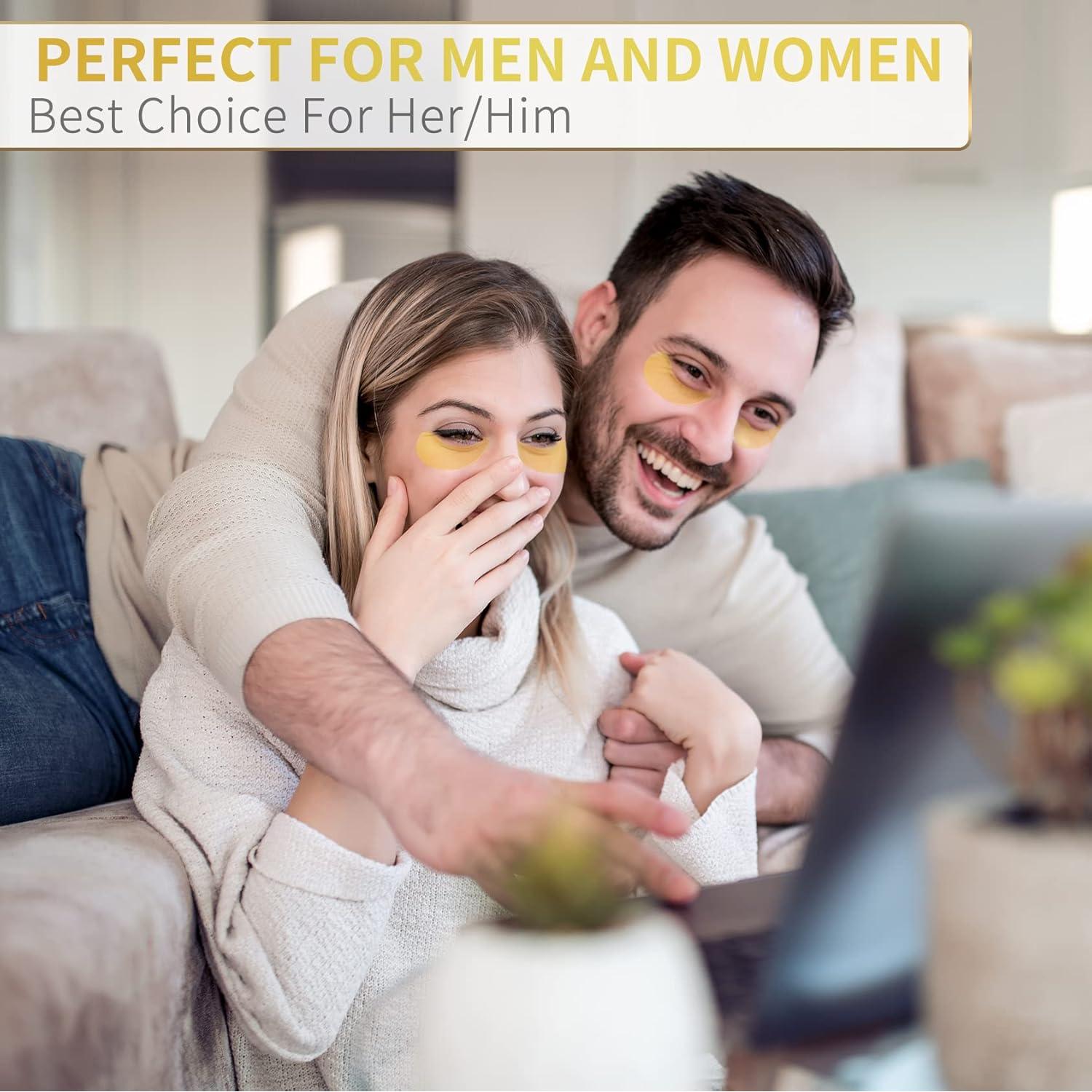 Parche para Ojos Nazano - 60 Pcs - Oro 24K Hidratante