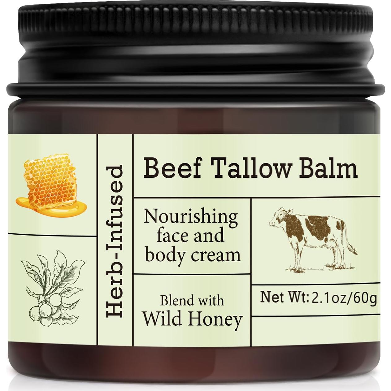 Bálsamo Hidratante URQT de Grasa de Res Orgánica 82g