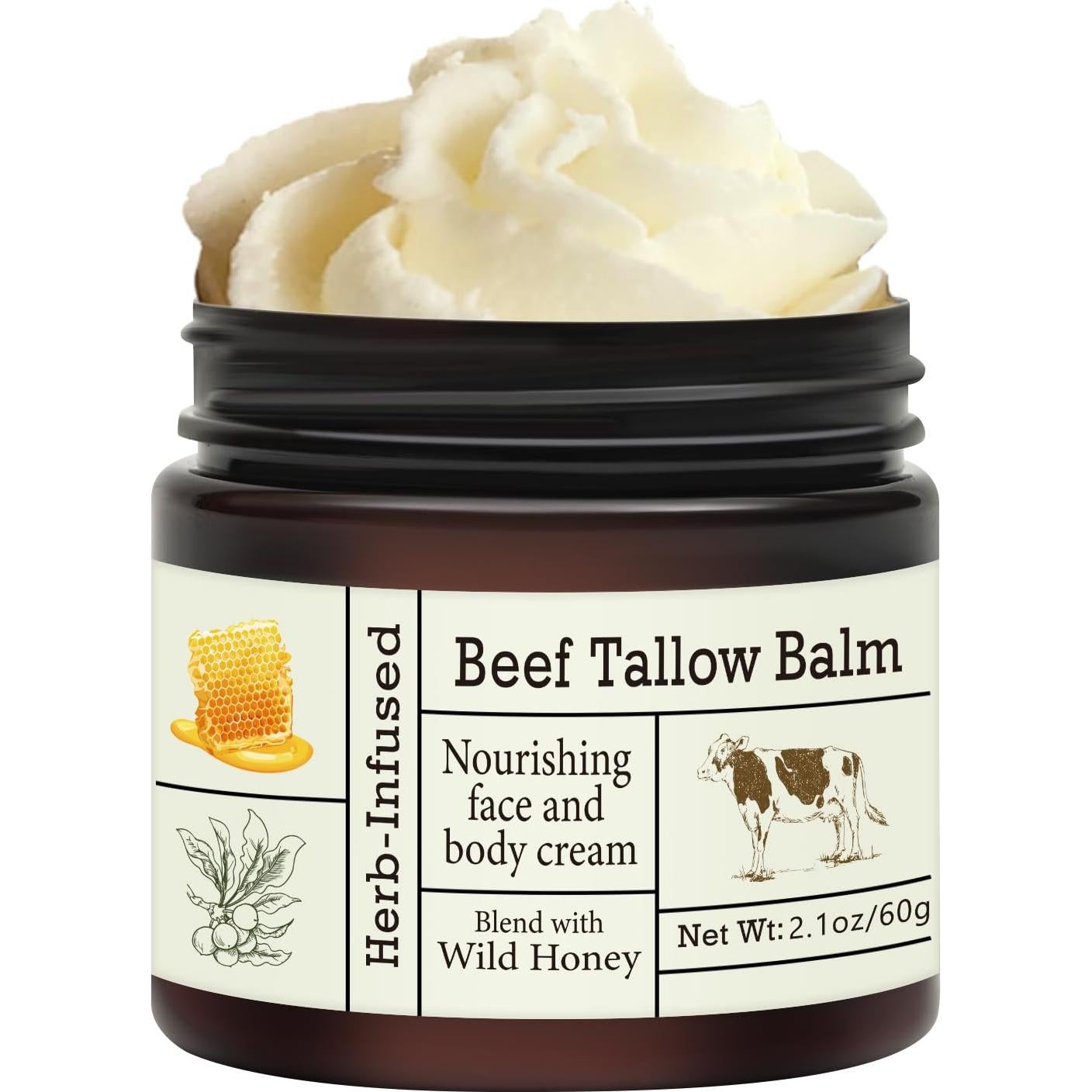 Bálsamo Hidratante URQT de Grasa de Res Orgánica 82g