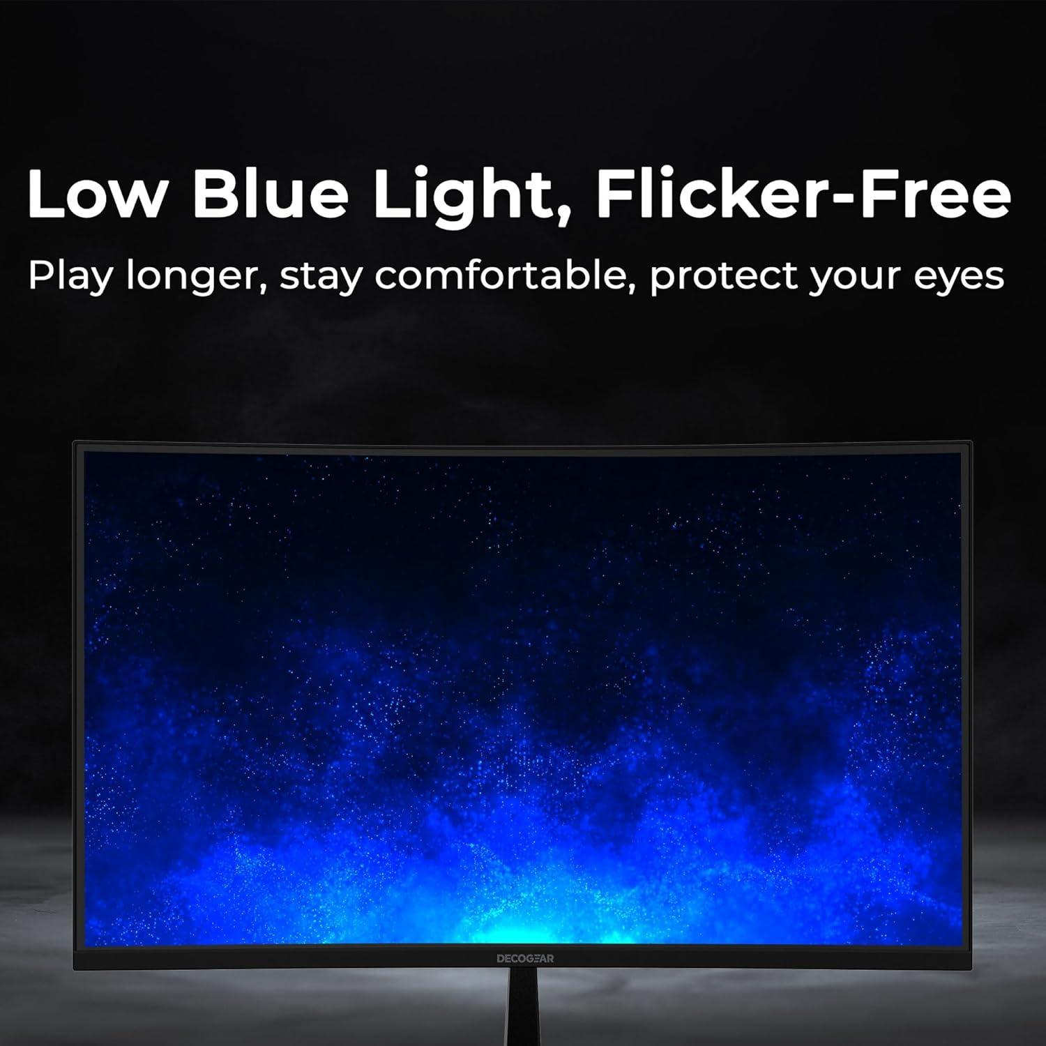 Monitor Curvo Deco Gear 27" 240Hz FHD 1080p DGJET27