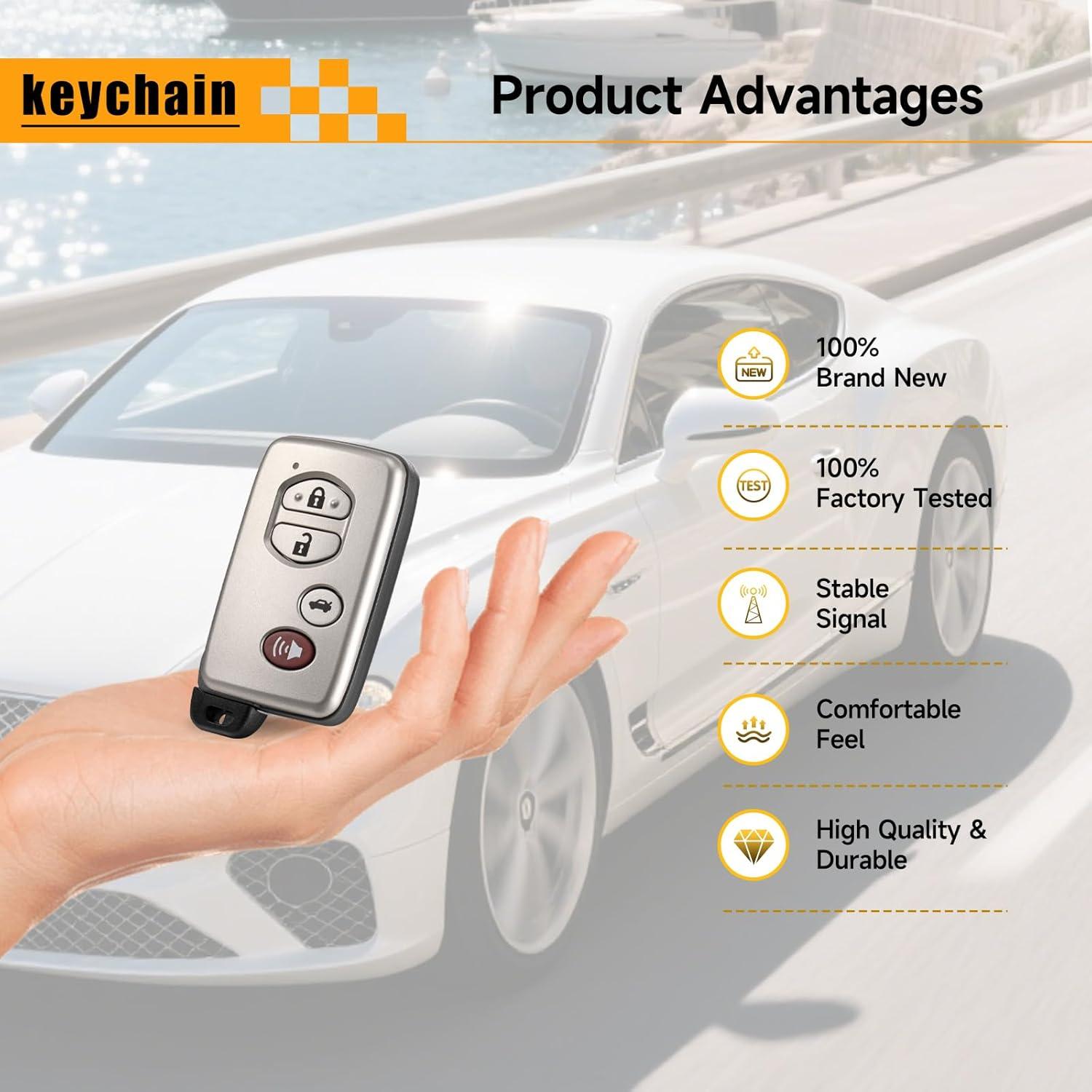 Llavero Reemplazo Toyota Camry/Avalon 2007-2010 HYQ14AAB