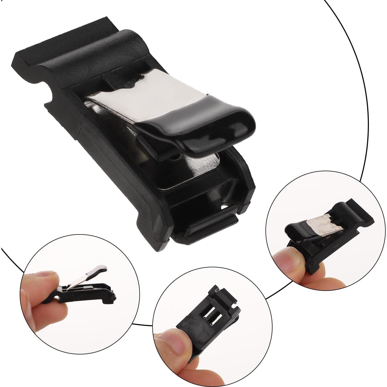 Clip de Resorte para Puerta de Combustible BOXOB 2 Pcs Toyota