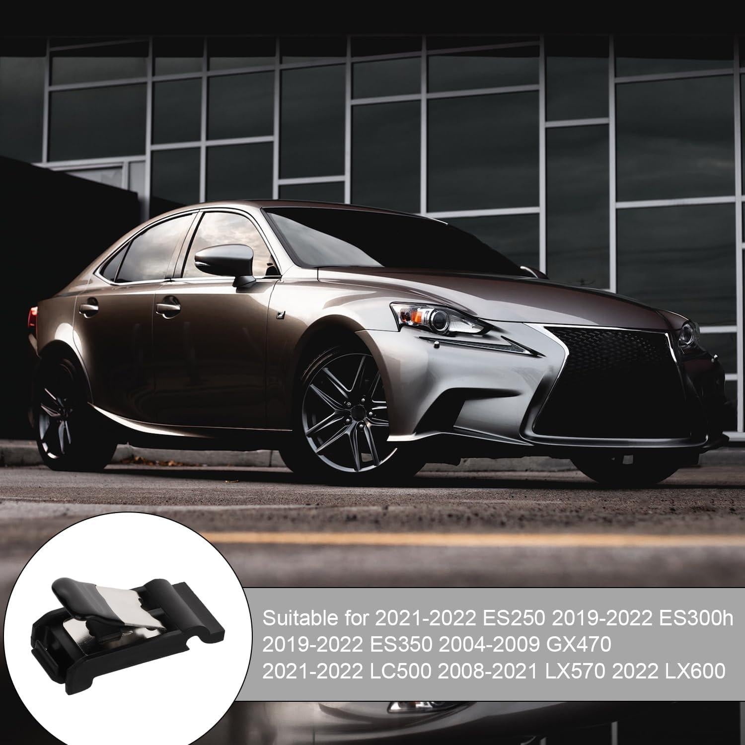 Clip de Resorte para Puerta de Combustible BOXOB 2 Pcs Toyota