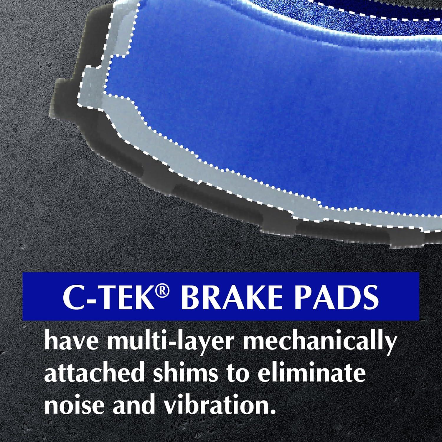 Pastillas de Freno Cerámicas Centric 102.11840 Delanteras Toyota Scion