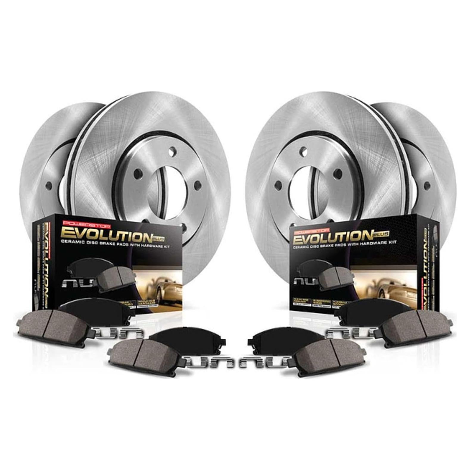 Kit de Frenos Power Stop KOE4101 Cerámica para Toyota RAV4 2006-2018