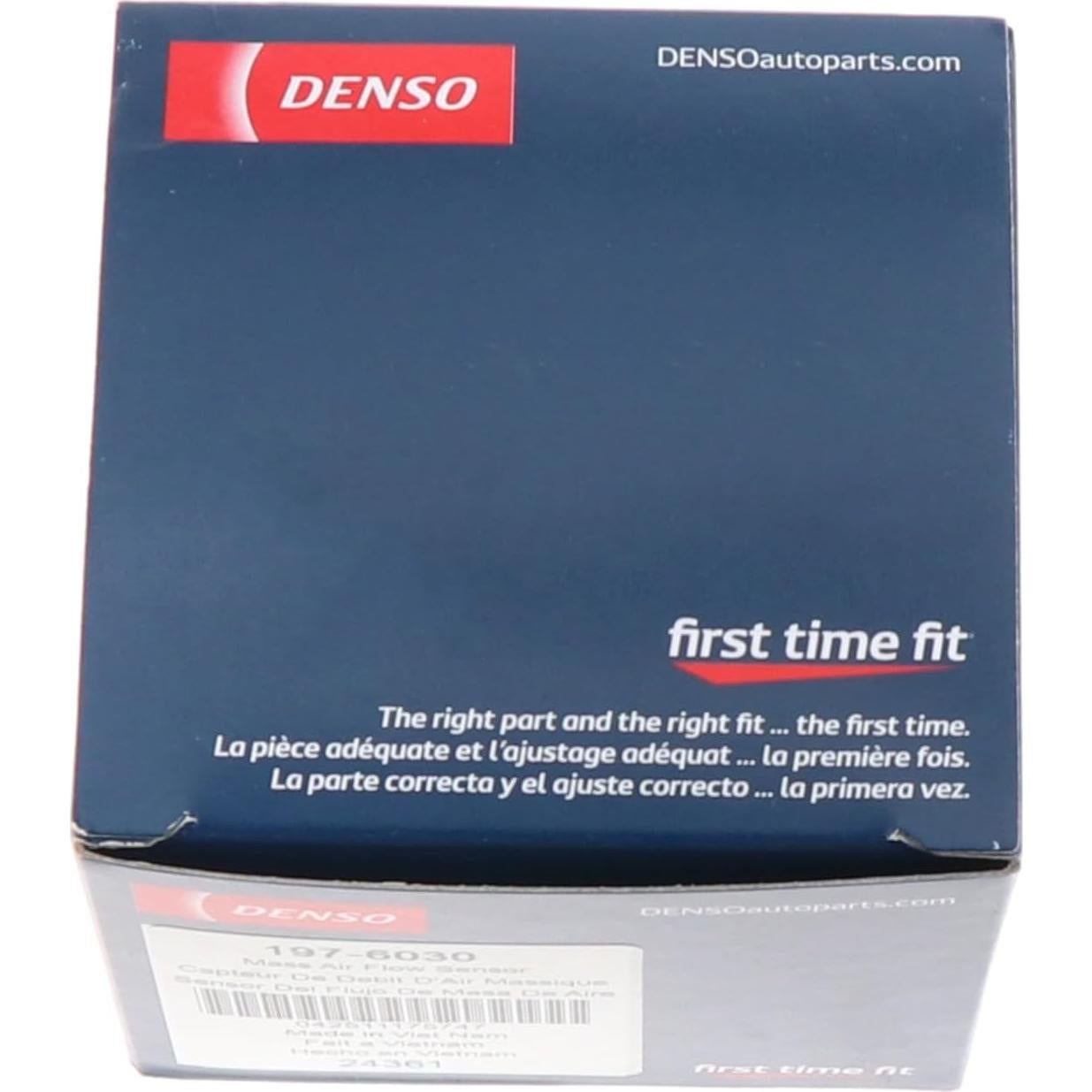 Sensor de Flujo de Aire Masivo Denso 197-6030 - Eficiente