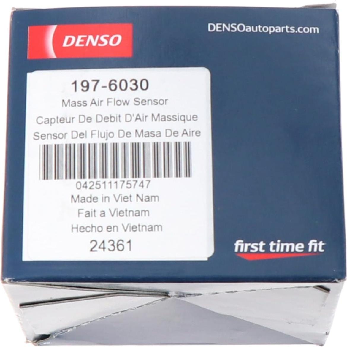 Sensor de Flujo de Aire Masivo Denso 197-6030 - Eficiente