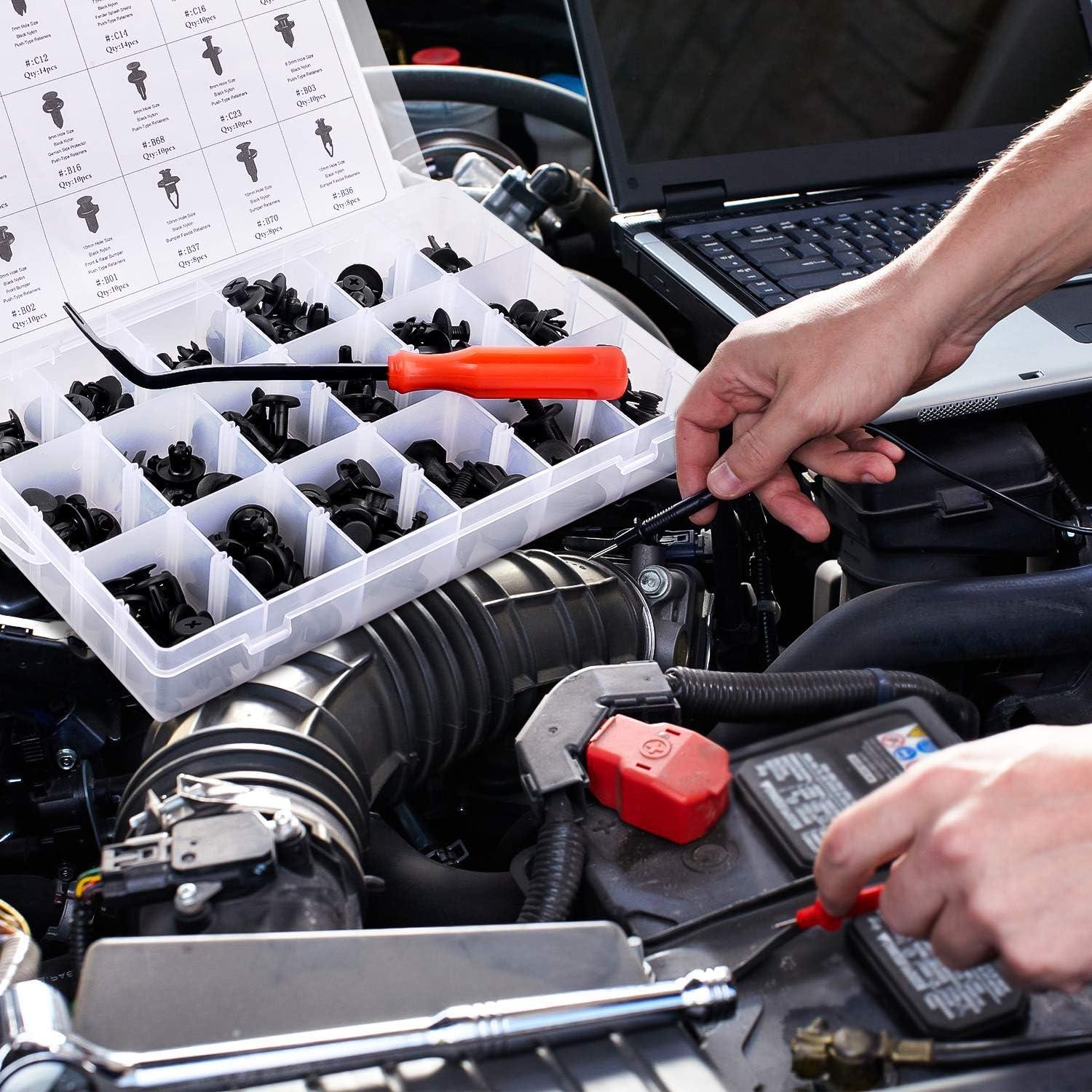 Kit 190 Pcs Clips de Retención Nilight para Automóvil