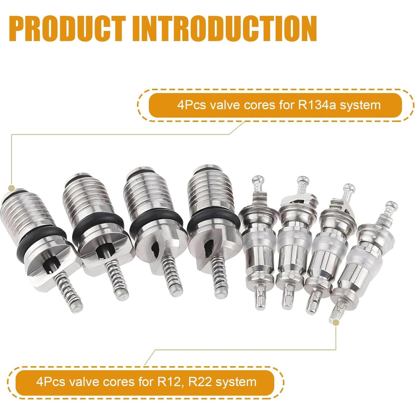 Kit de Válvula de Aire Acondicionado 16 Piezas Downhill R134A