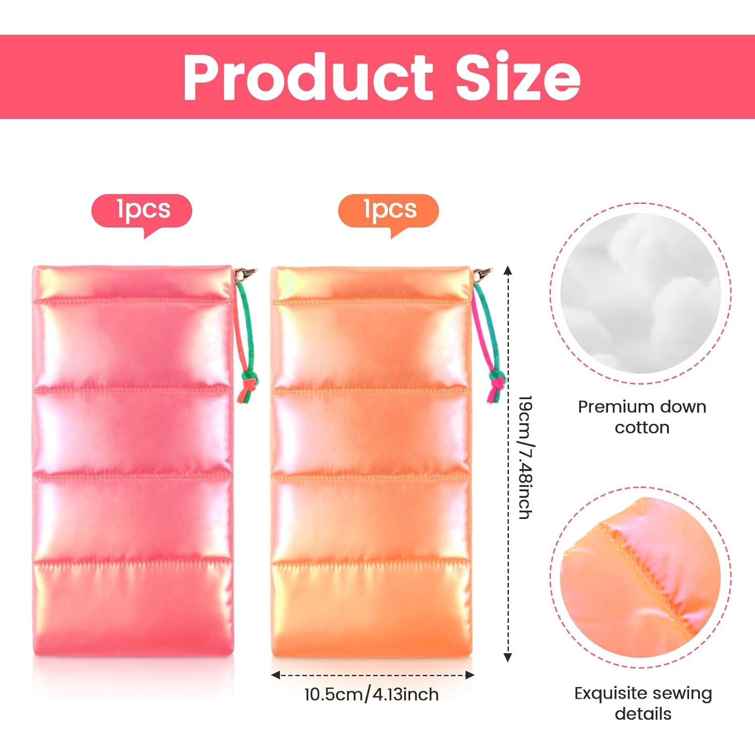 Paquete de 2 Fundas Térmicas Copkim para Teléfono - Rosa y Naranja