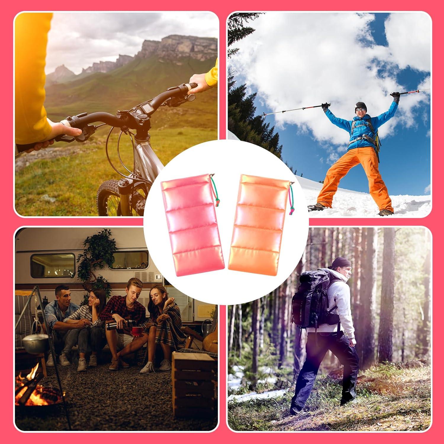 Paquete de 2 Fundas Térmicas Copkim para Teléfono - Rosa y Naranja