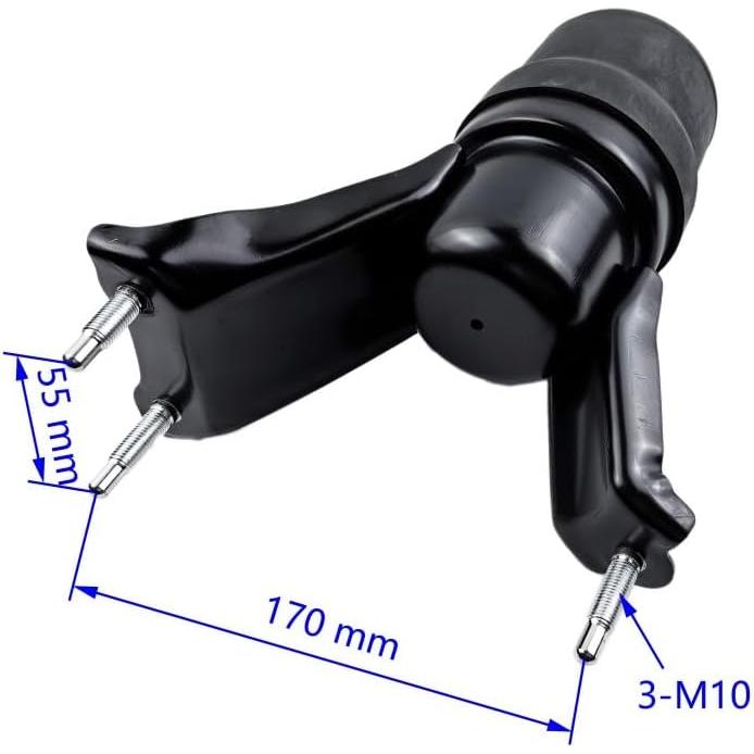 Juego de 4 Montajes de Motor y Transmisión Woparts Toyota Camry 2.2L 1992-1996