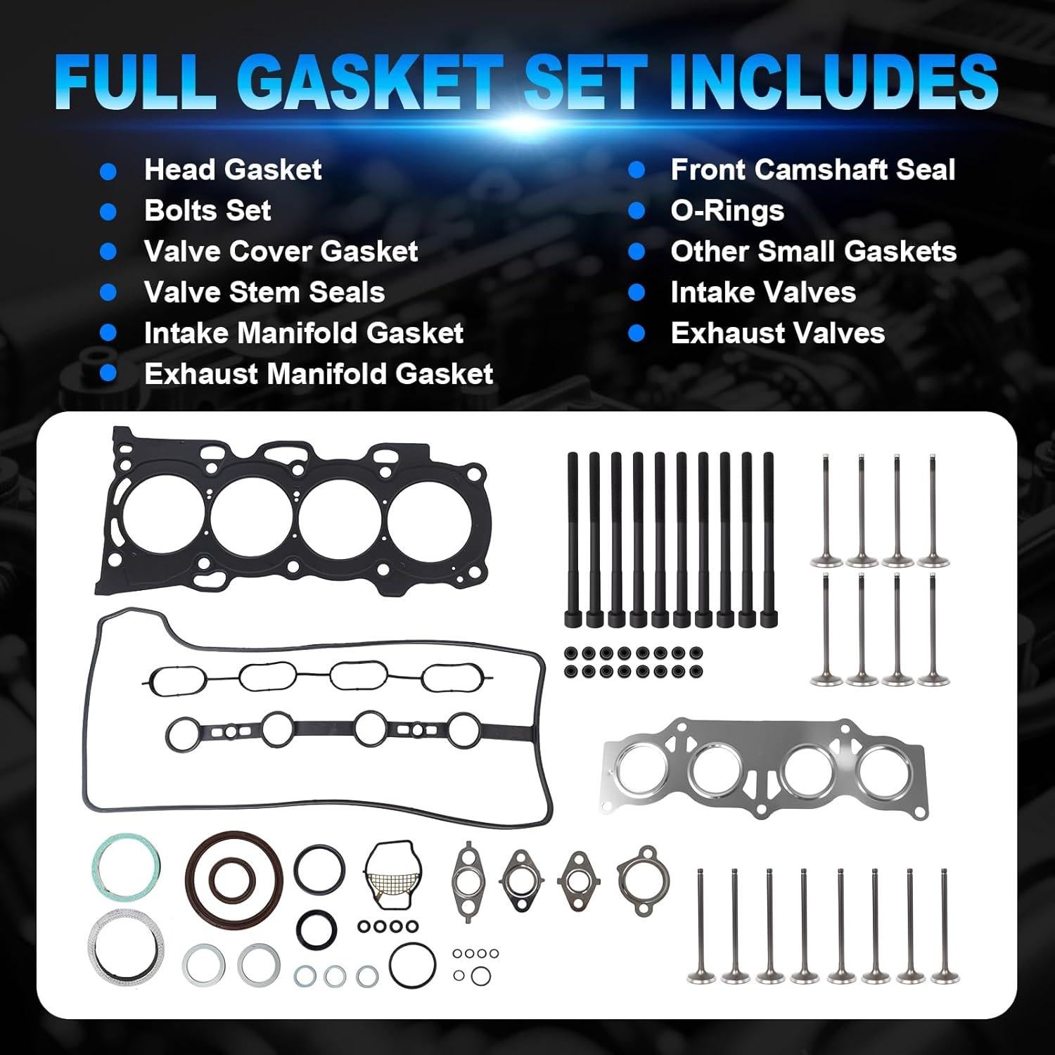 Kit de reconstrucción cigüeñal WANGSHENG 2.4L para Toyota y Scion