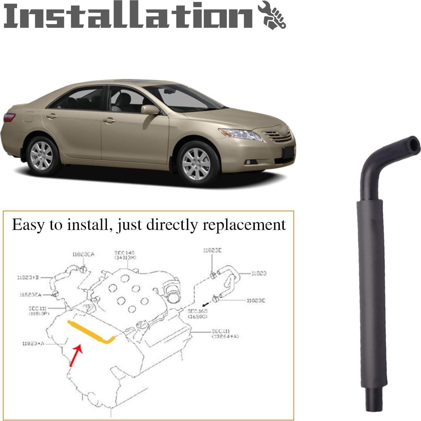 Kit de Manguera PCV Genérico para Toyota 2.4L 2001-2011