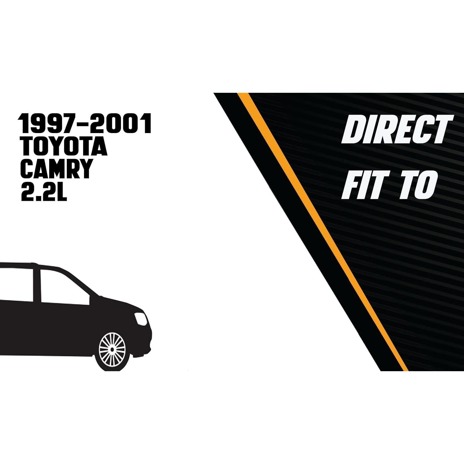 Kit Escape Cat-Back Acero Inoxidable Escape Northeastern Toyota Camry 2.2L 1997-2001