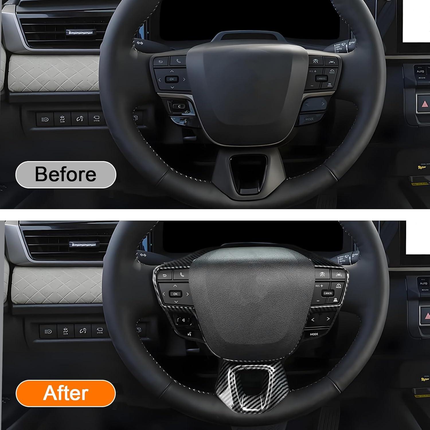 Cubierta Panel Volante Toyota Camry 2025 2026 Joyoto Fibra Carbono