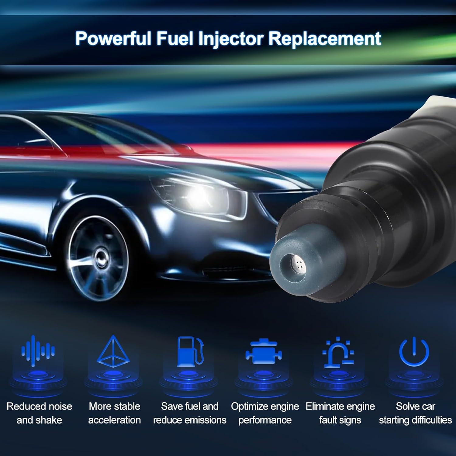Juego de inyectores de combustible FIREMOTOO 4 puertos 23250-45011