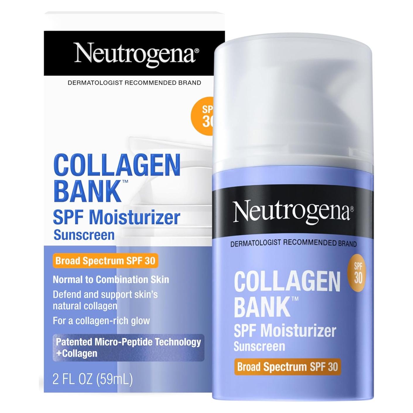 Hidratante Facial Neutrogena Collagen Bank SPF 30 59 ml