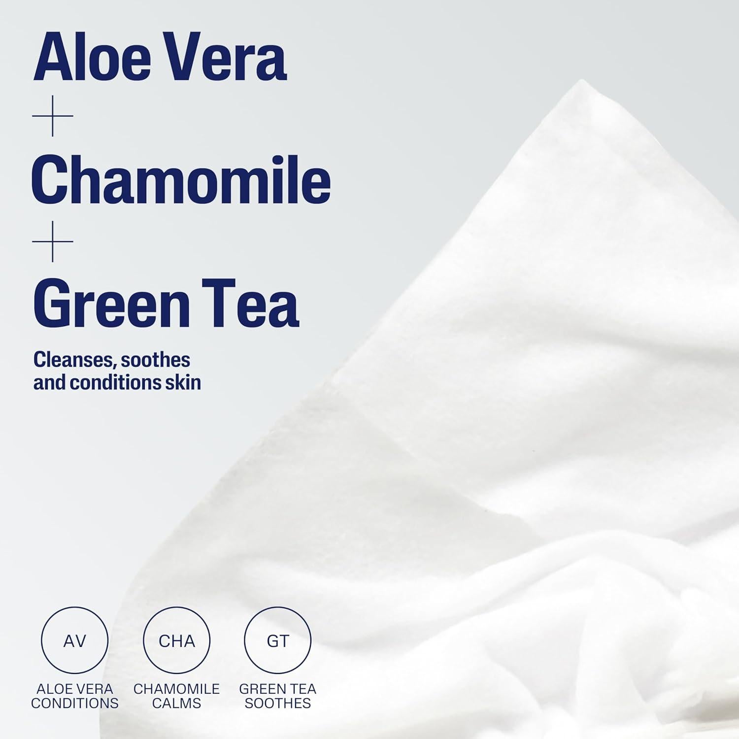 Toallitas Desmaquillantes Cetaphil para Piel Sensible 25 Hojas