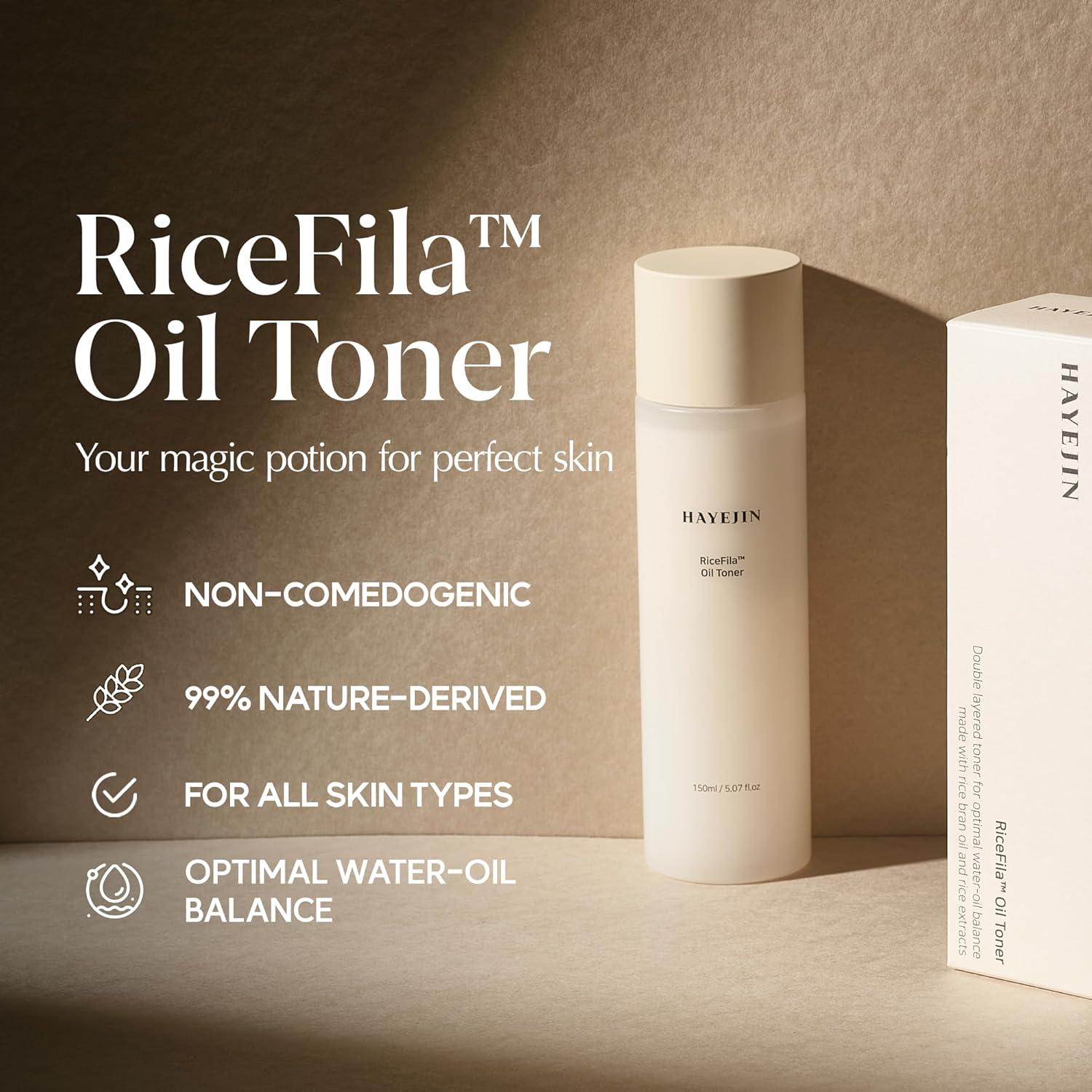 Tónico Facial Hidratante HAYEJIN Aceite de Arroz 150 ml