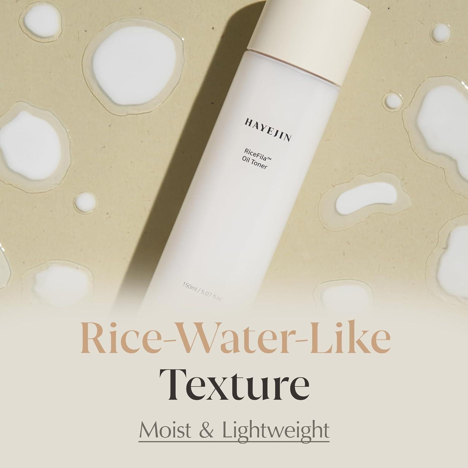 Tónico Facial Hidratante HAYEJIN Aceite de Arroz 150 ml