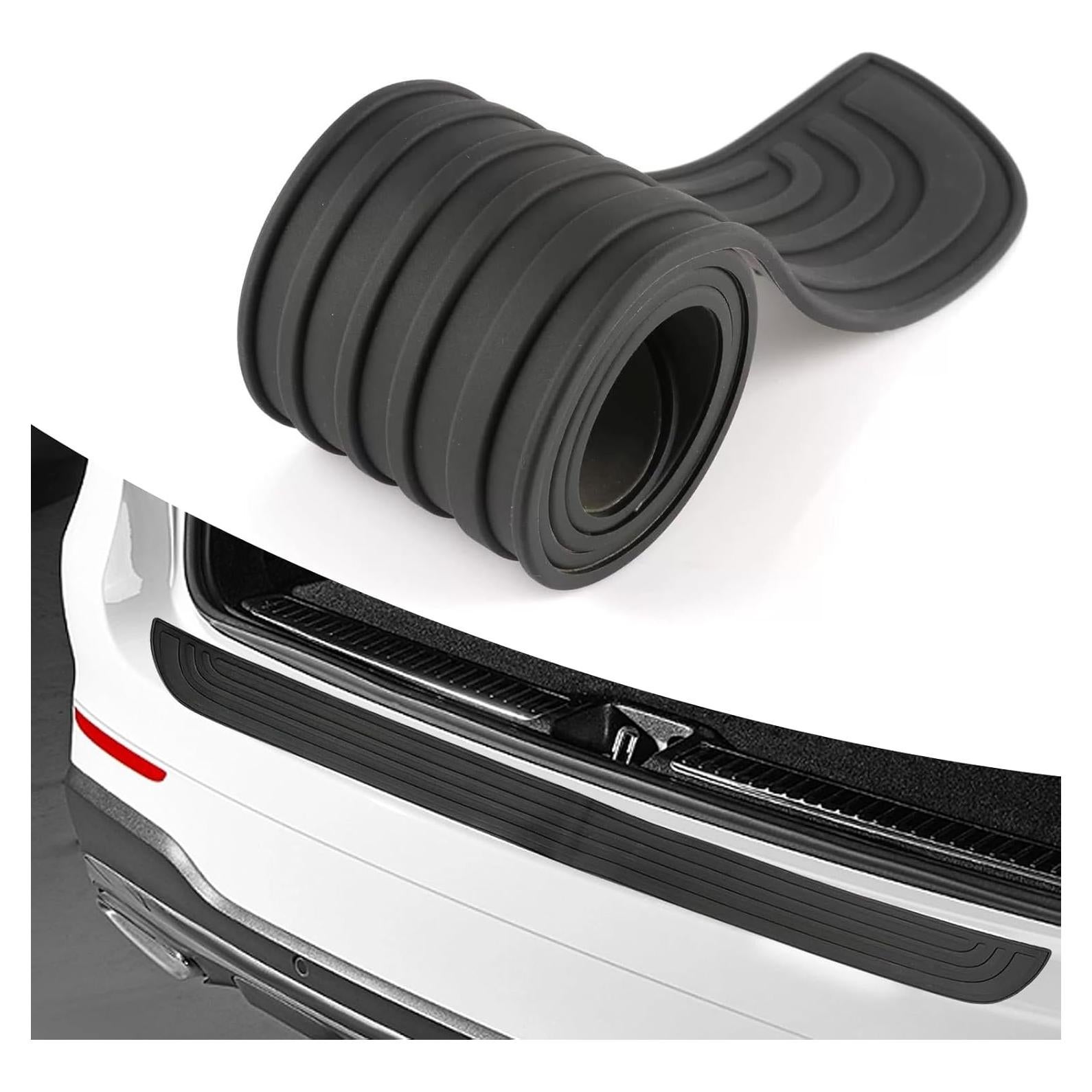 Protector de Parachoques Trasero Ferianl Negro 88.9x8 cm