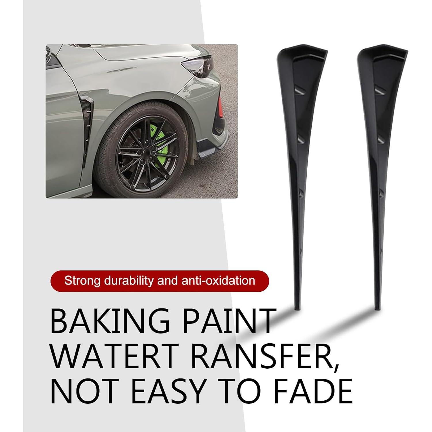 Ventilaciones Laterales de Guardabarros Winterrock 2 Piezas