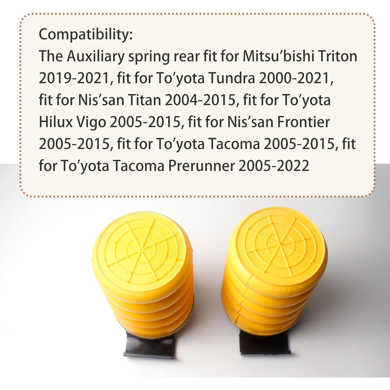 Kit de Resortes de Aire Auxiliar Qrstvyun SSR-610-54 para Pickup