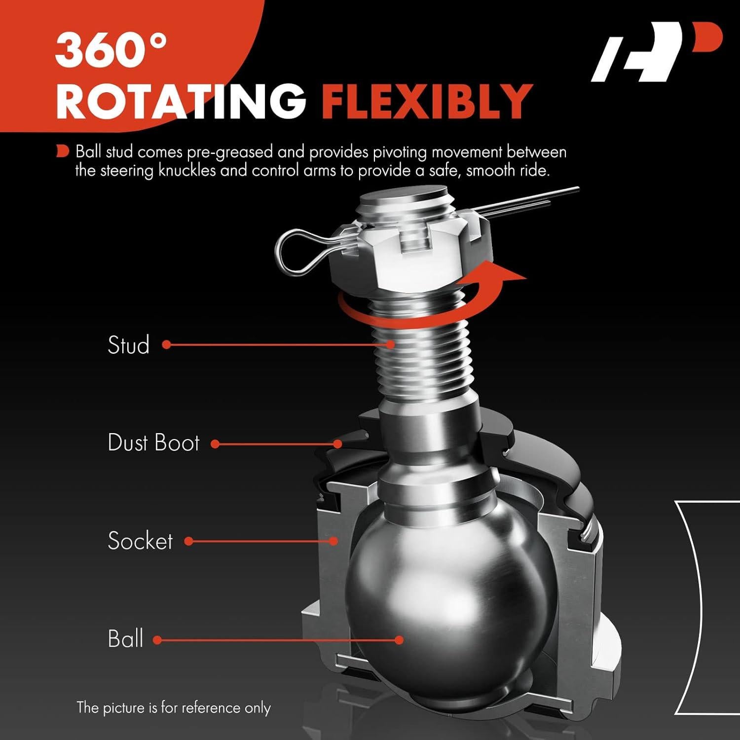 Articulaciones de Bola Inferior A-Premium para Toyota y Lexus