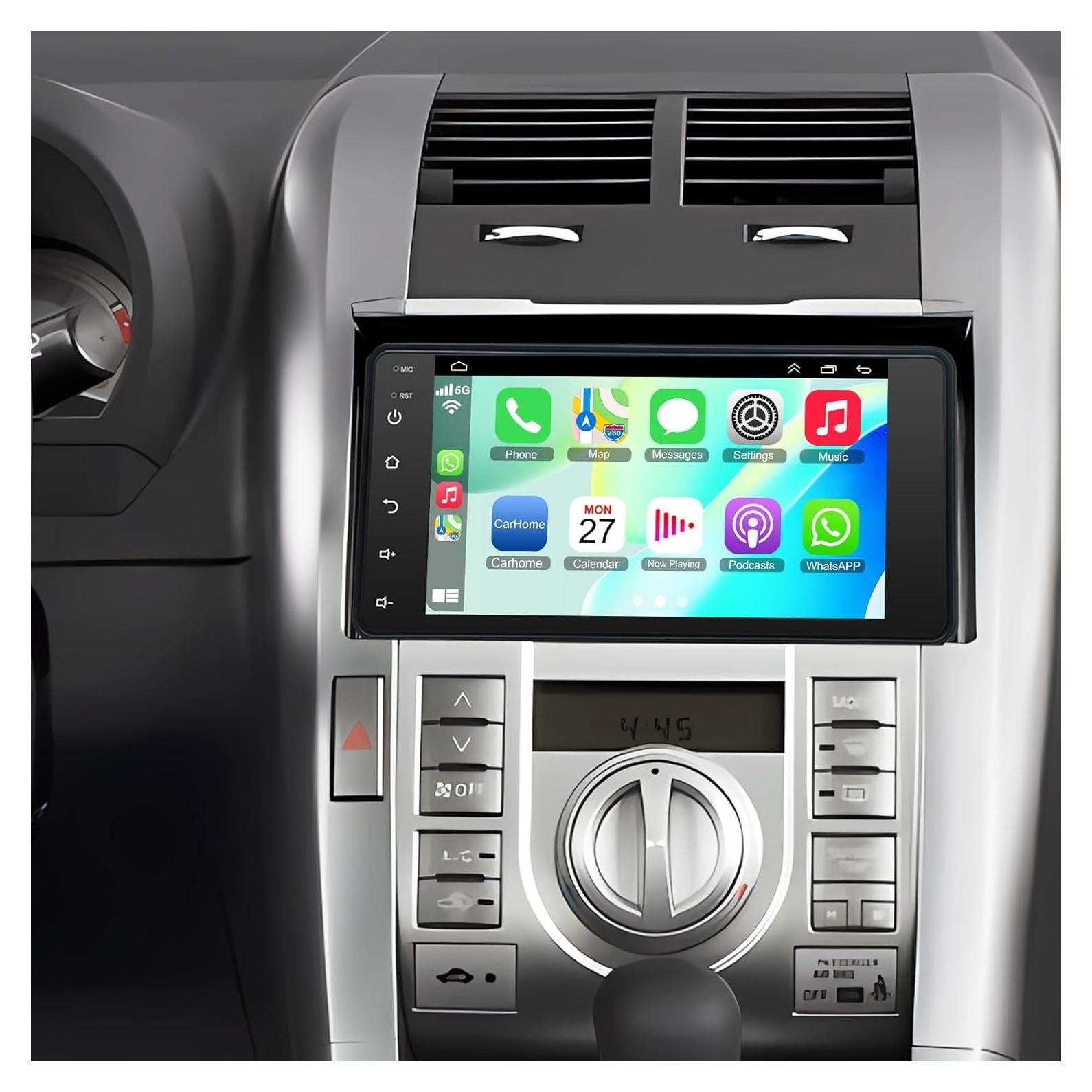 Estéreo de Radio para Automóvil fshtong 7" Android 13 CarPlay