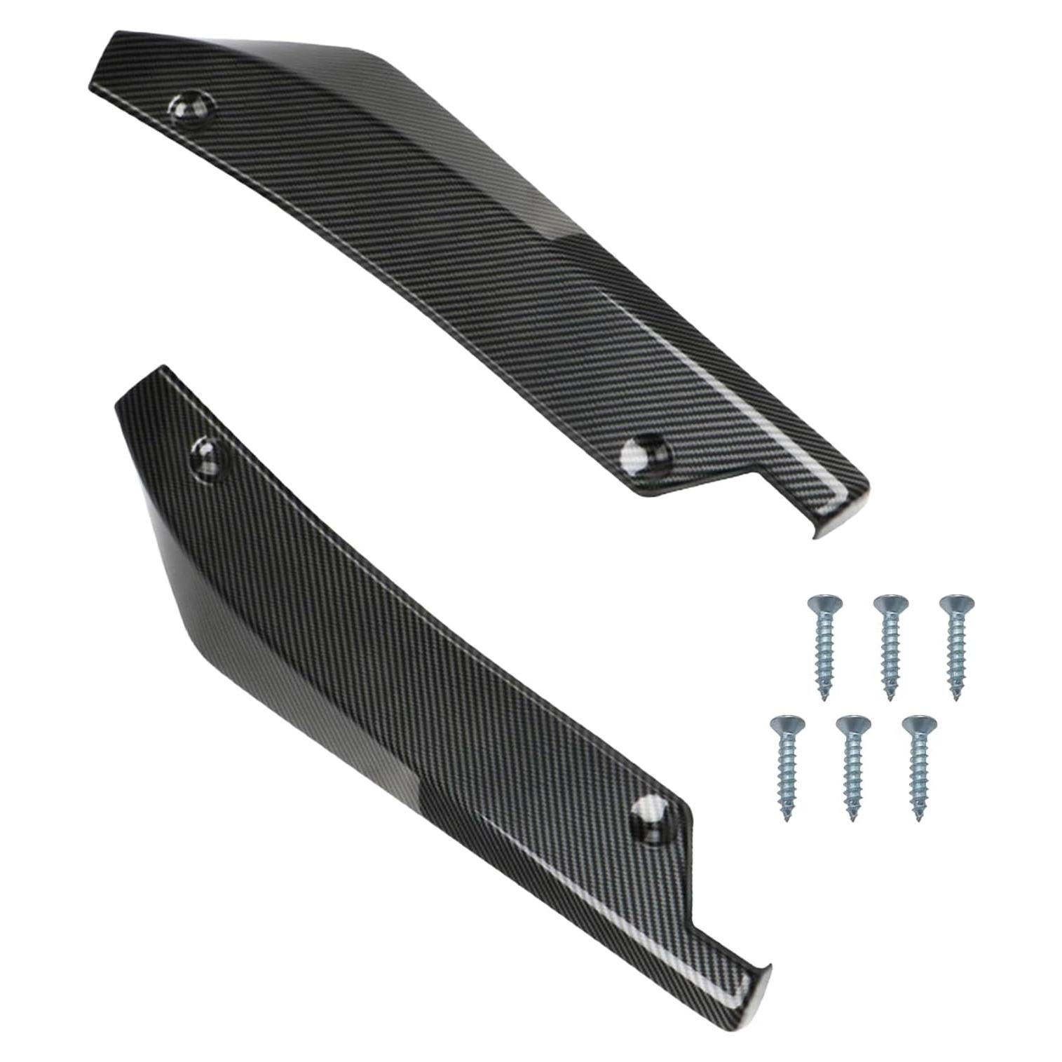 Kit de Canards de Spoiler de Coche GAOLAOSY Fibra de Carbono