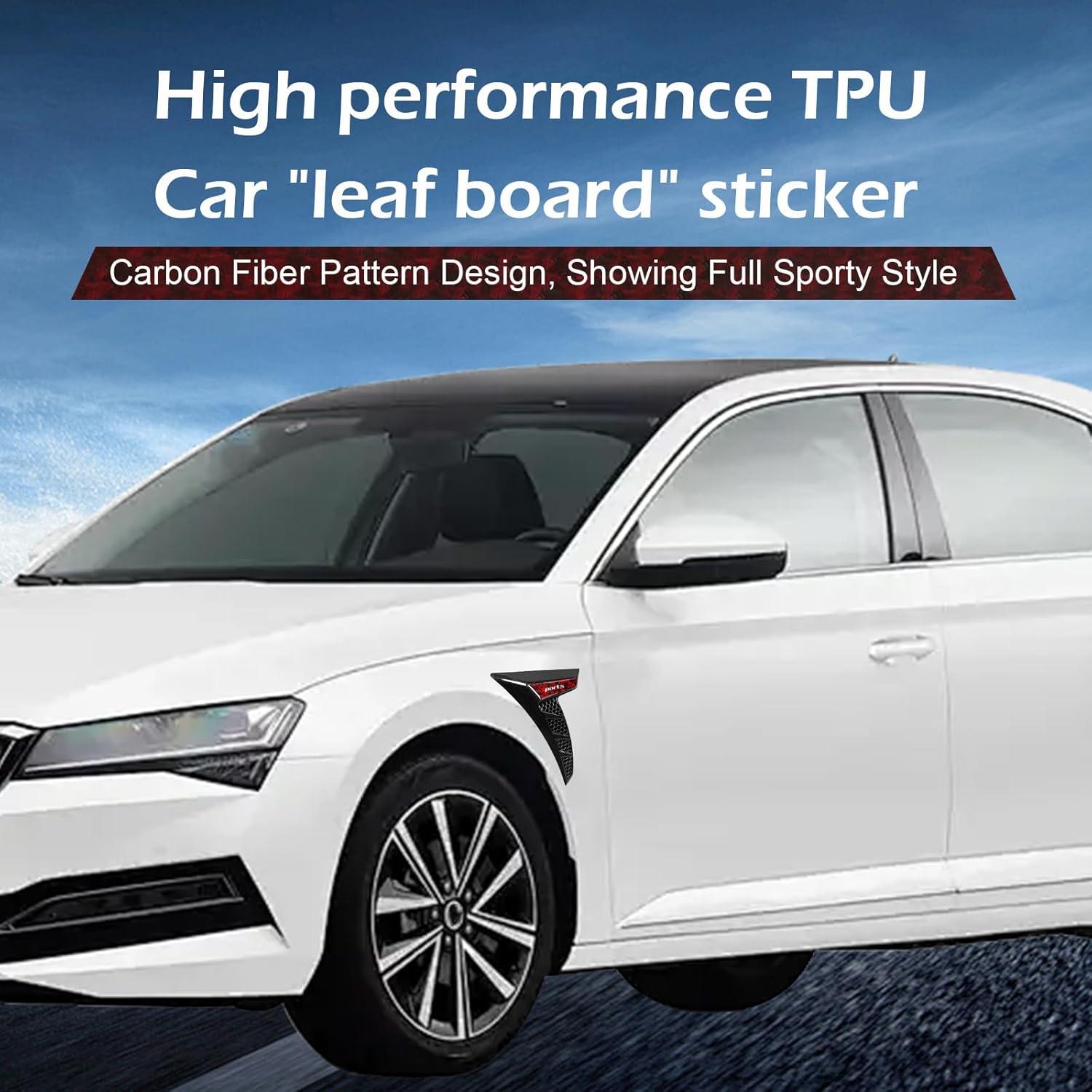 Ventilaciones Laterales de Guardabarros Arwrilt 2 PCS Rojo