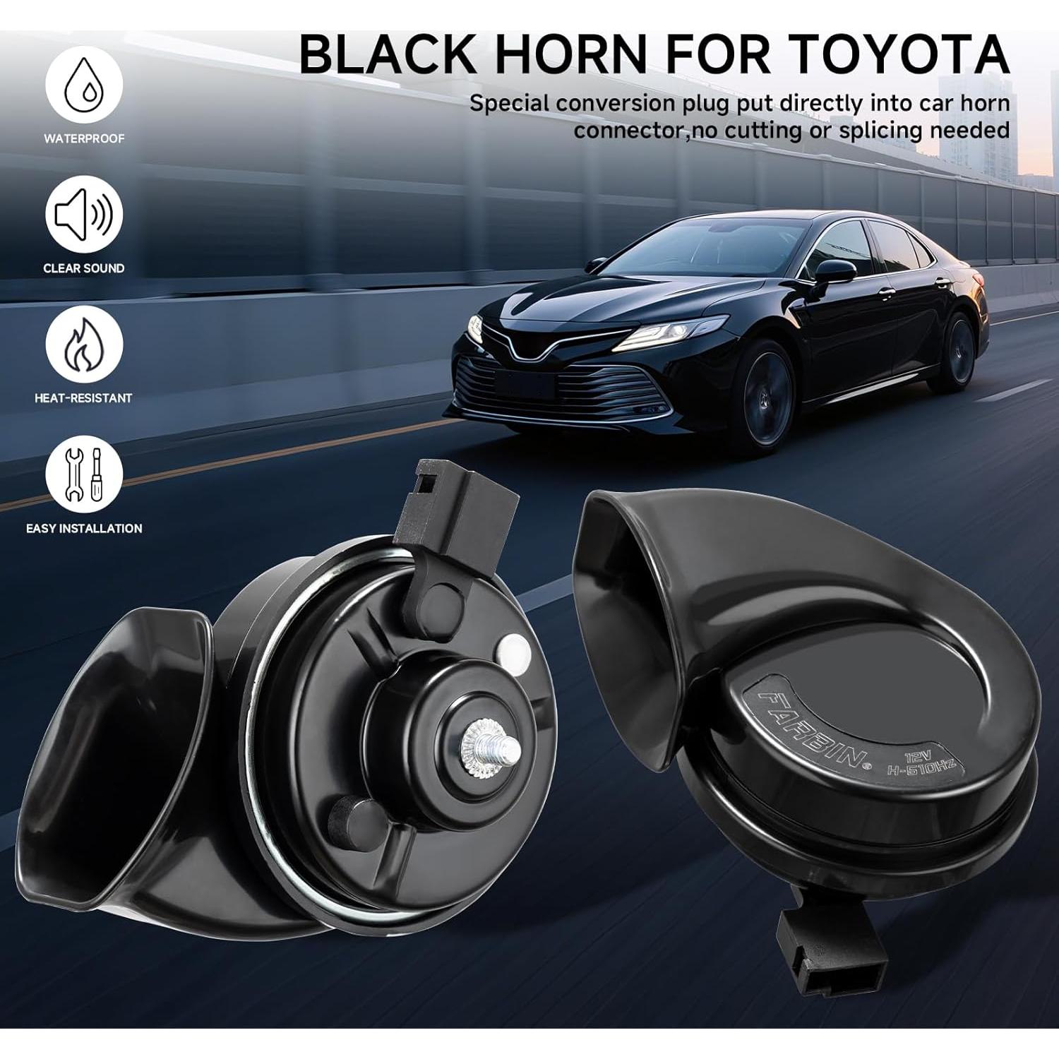 Claxon FARBIN 12V para Toyota Lexus Impermeable 130dB