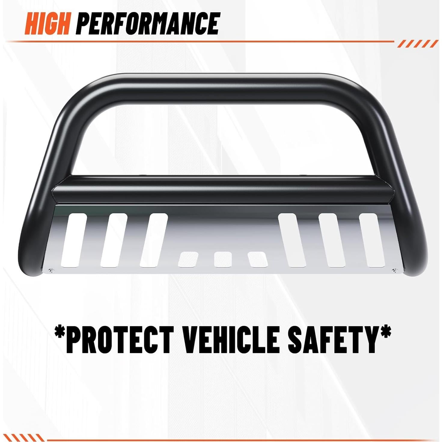 Bull Bar ECOTRIC 2005-2015 Toyota Tacoma Acero Inoxidable