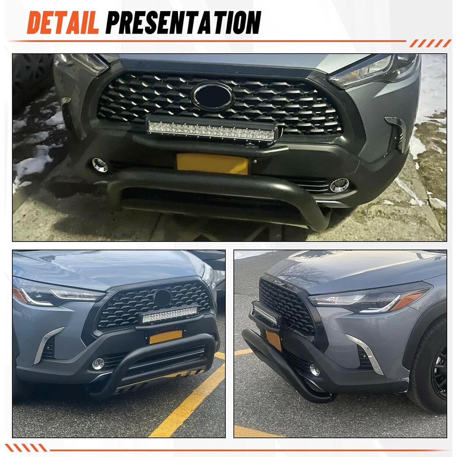 Bull Bar ECOTRIC 2005-2015 Toyota Tacoma Acero Inoxidable