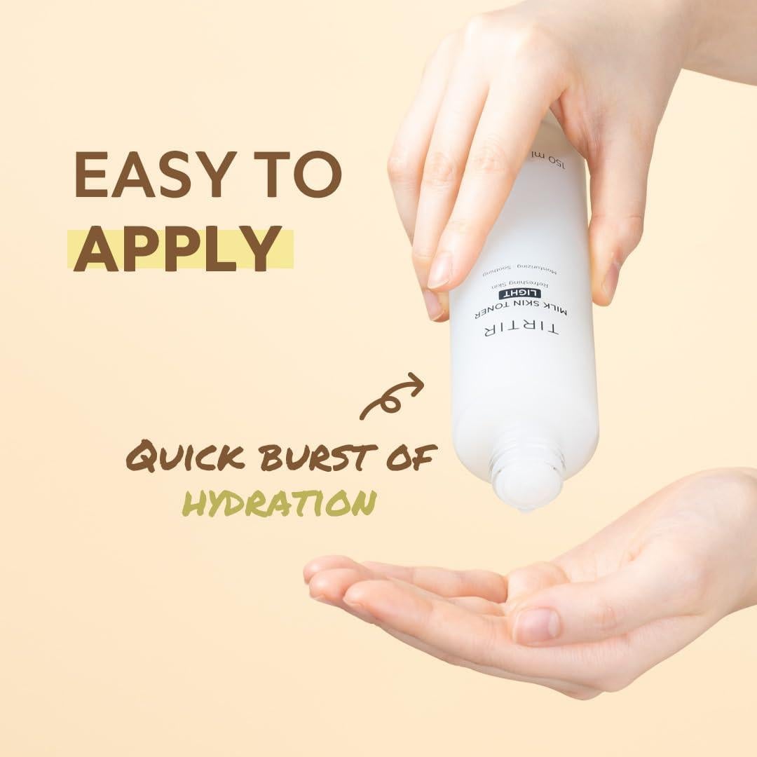 TIRTIR Tónico Leche Piel 32g | Hidratación Vegana