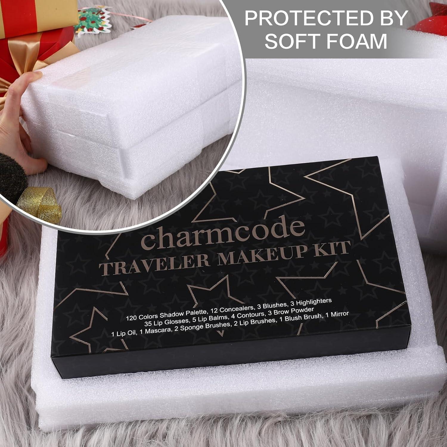 Kit de Maquillaje Profesional Charmcode 186 Colores Todo en Uno