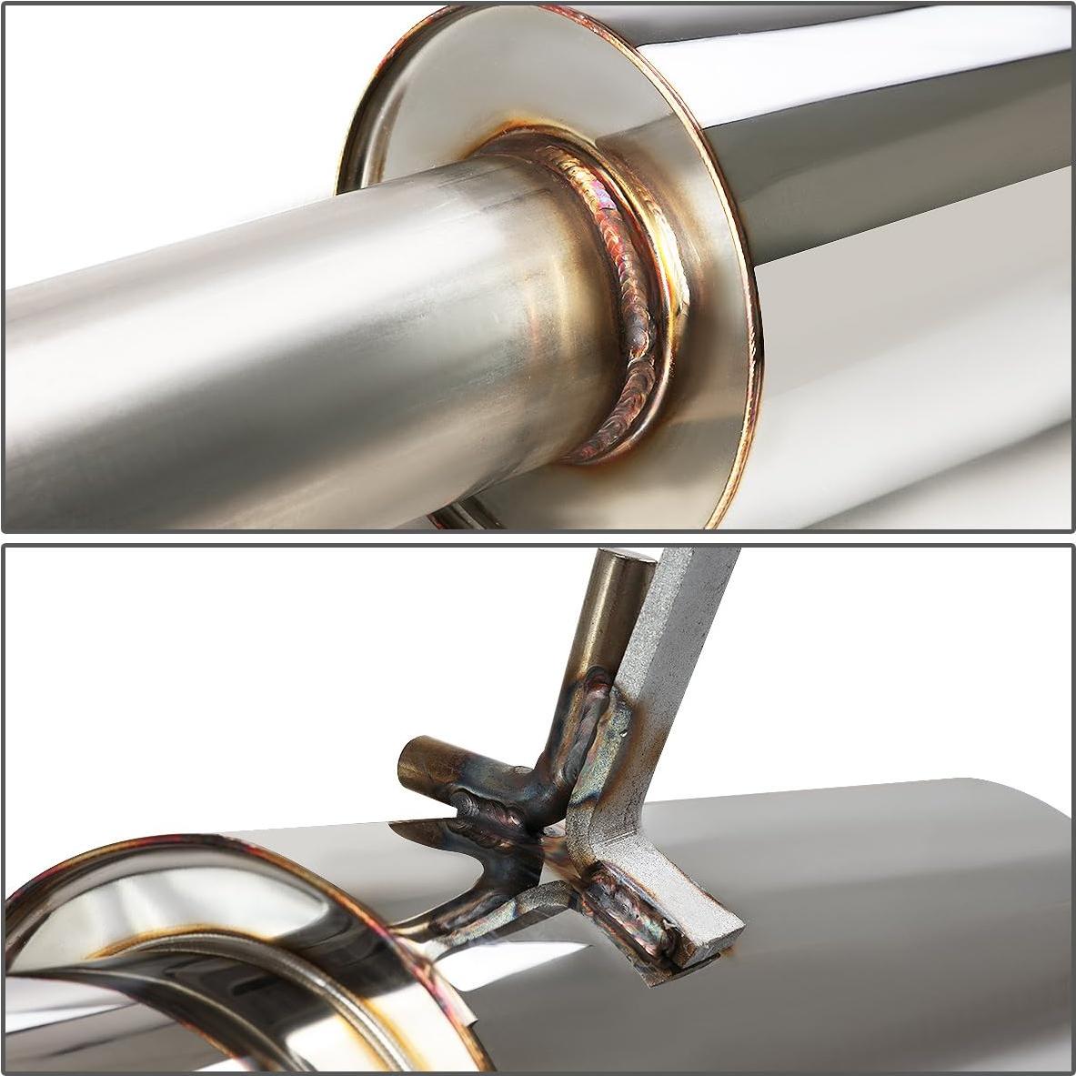 Sistema de Escape Inoxidable DNA MOTORING CBE-TCAE86 para Toyota Corolla AE86