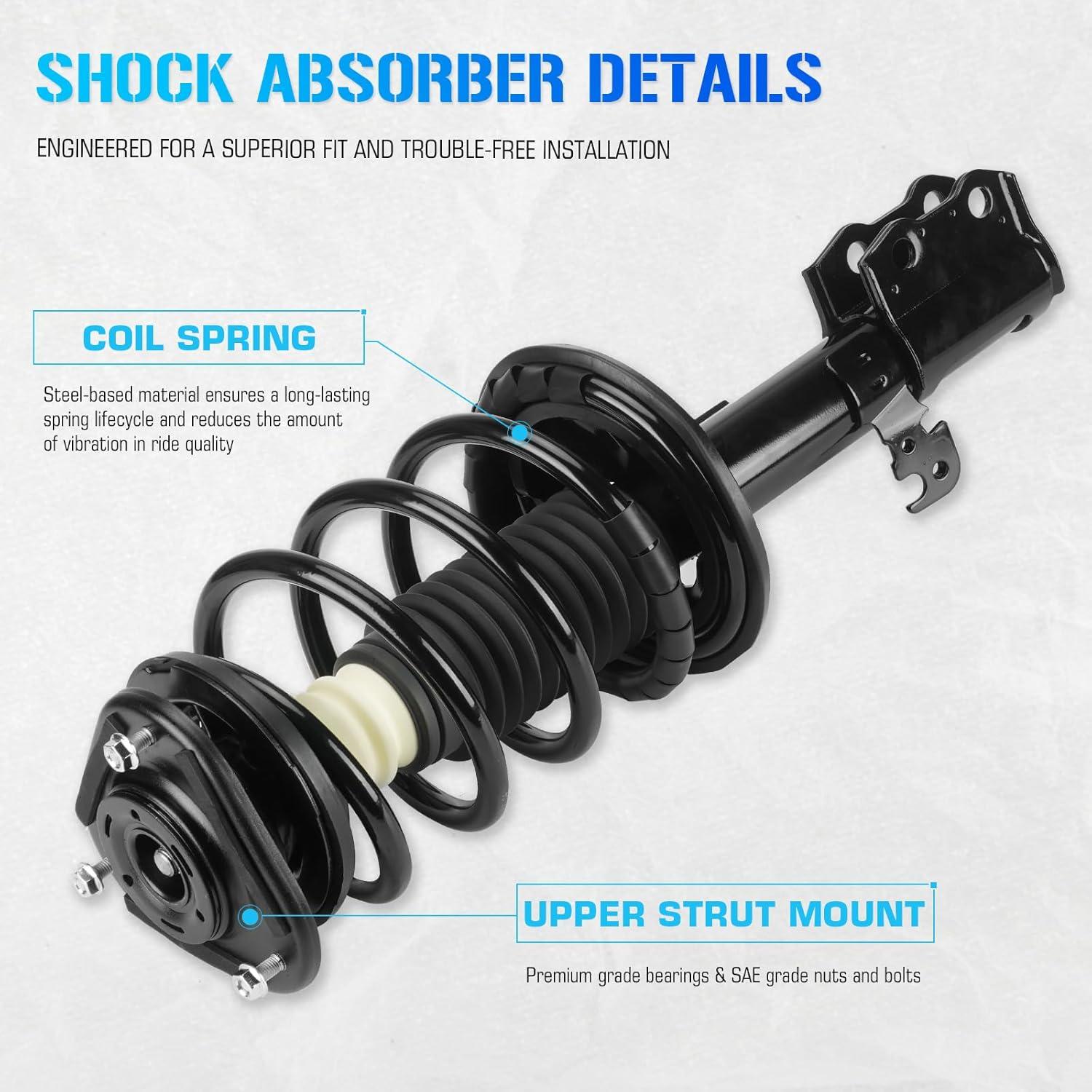 Amortiguadores Delanteros ILONPA para Toyota Corolla 2003-2008