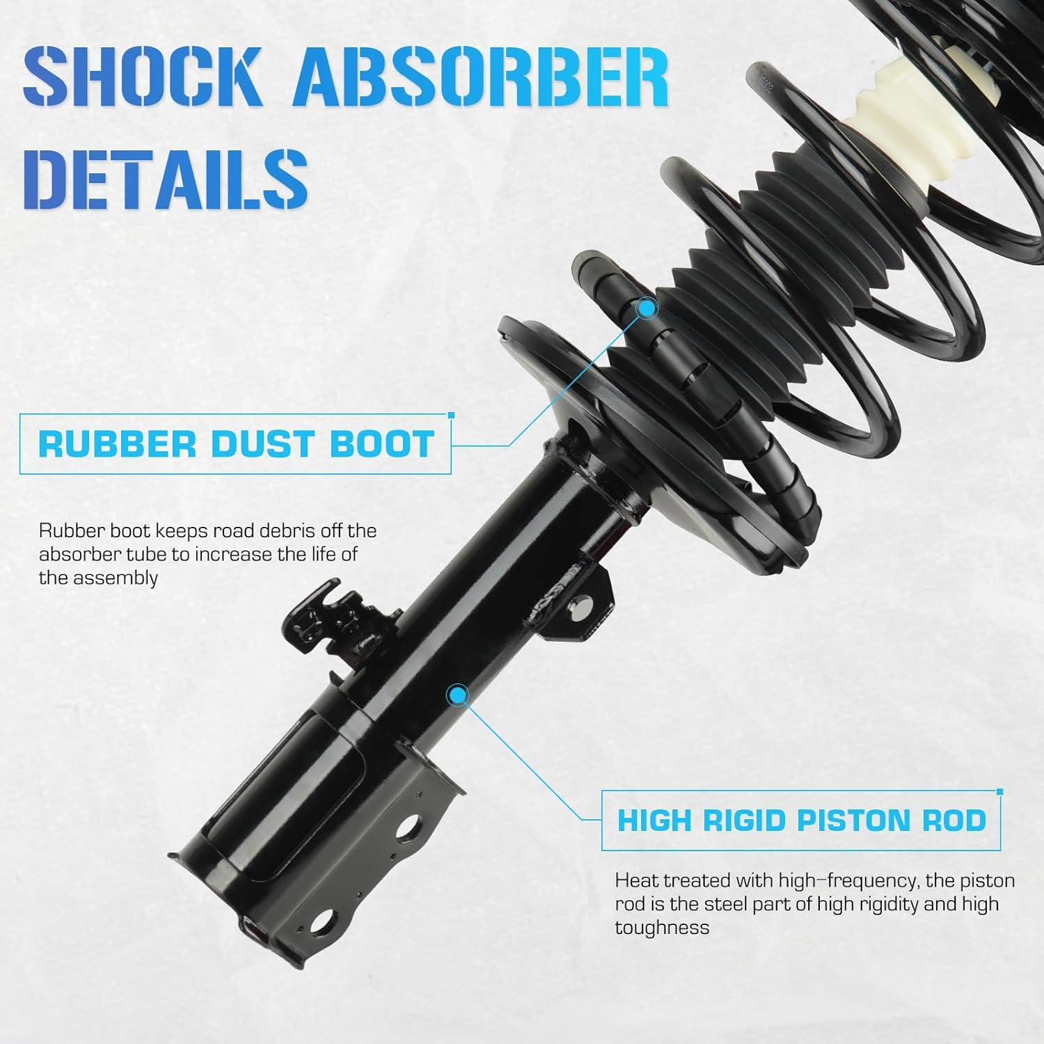 Amortiguadores Delanteros ILONPA para Toyota Corolla 2003-2008