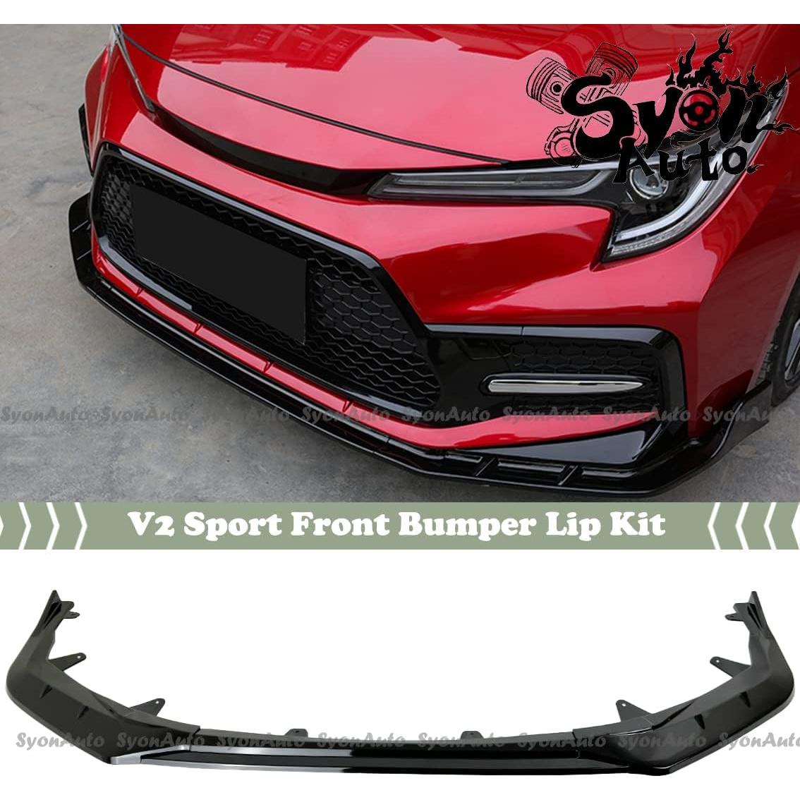 Lip Splitter Frontal Syon Auto V2 para Toyota Corolla 2020-2026