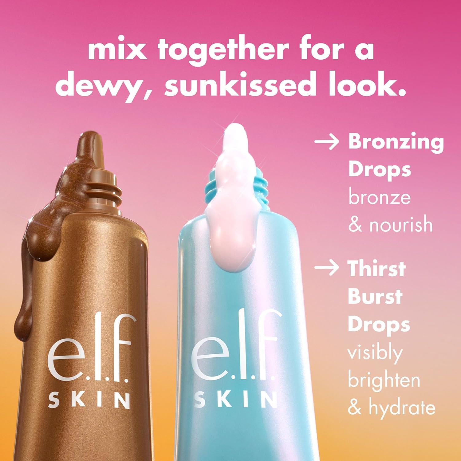 e.l.f. SKIN Dúo de Gotas Hidratantes y Bronceadoras 35g