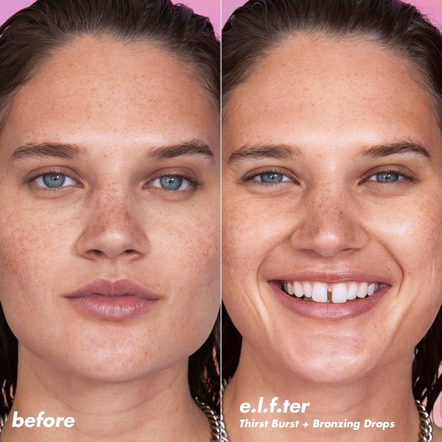 e.l.f. SKIN Dúo de Gotas Hidratantes y Bronceadoras 35g